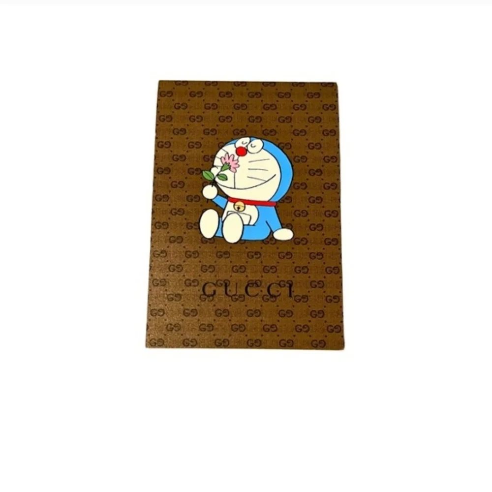 NEW Gucci X Doraemon Paper Notepad Limited Edition